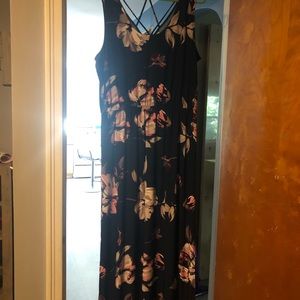 Beautiful floral maxi dress